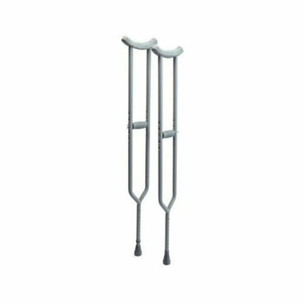 Gf Health Products Adult Lumex Bariatric Imperial Steel Crutches 3614A